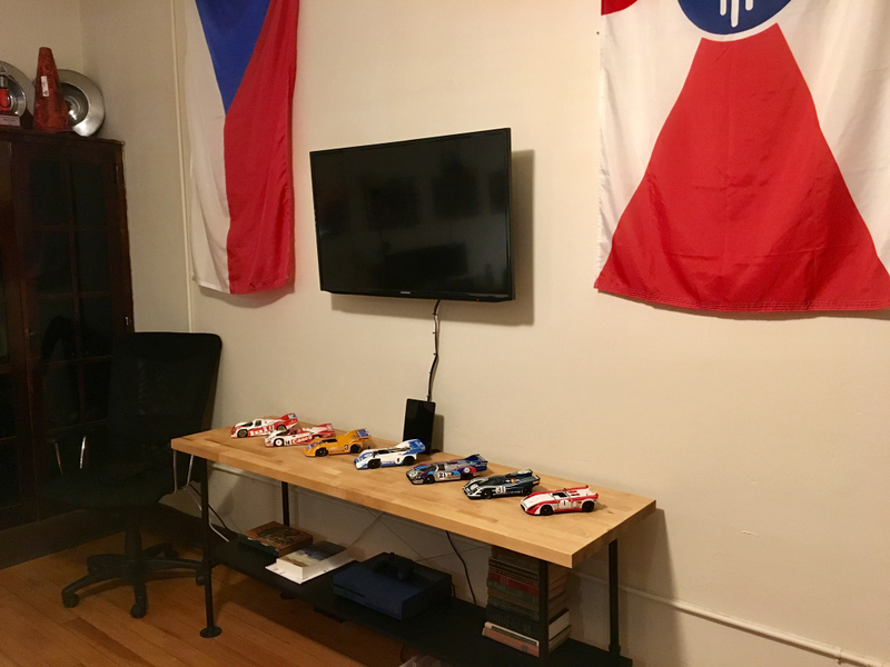 Left to right: 962C, 956L, 917/20, 917/10, 917L, 917K, and 908/2